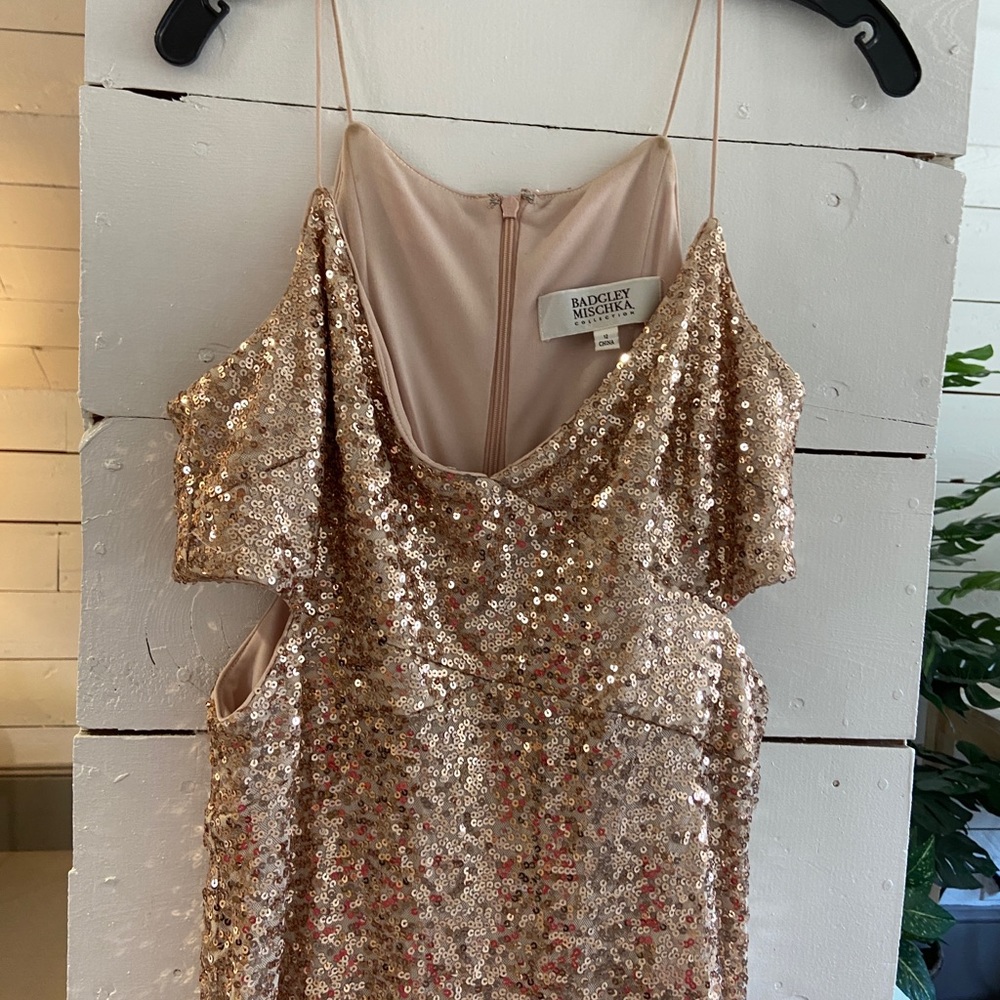 Sequin Badgley Mischka dress size 12